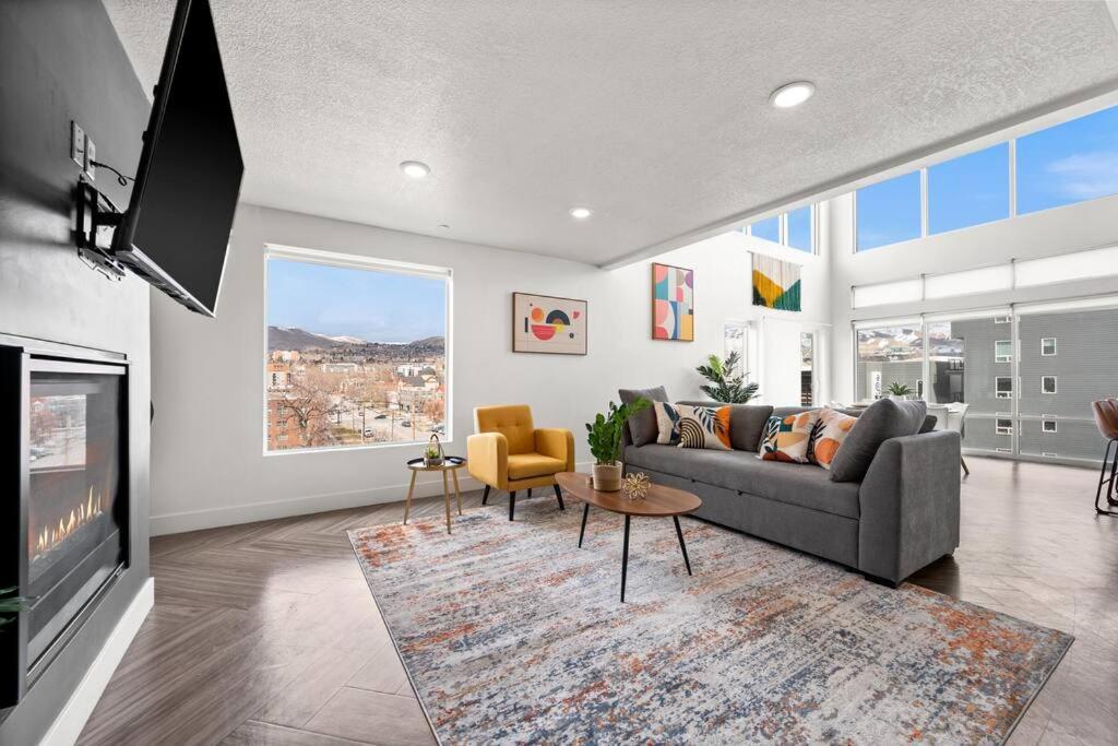 Lux Penthouse Oasis-heart Of Slc * Salt Lake City